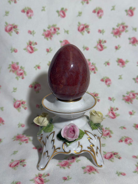 Purple-Toned Carnelian Egg