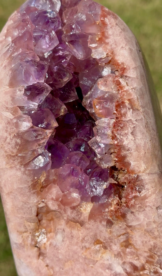 Grape Jelly Pink Amethyst Freeform