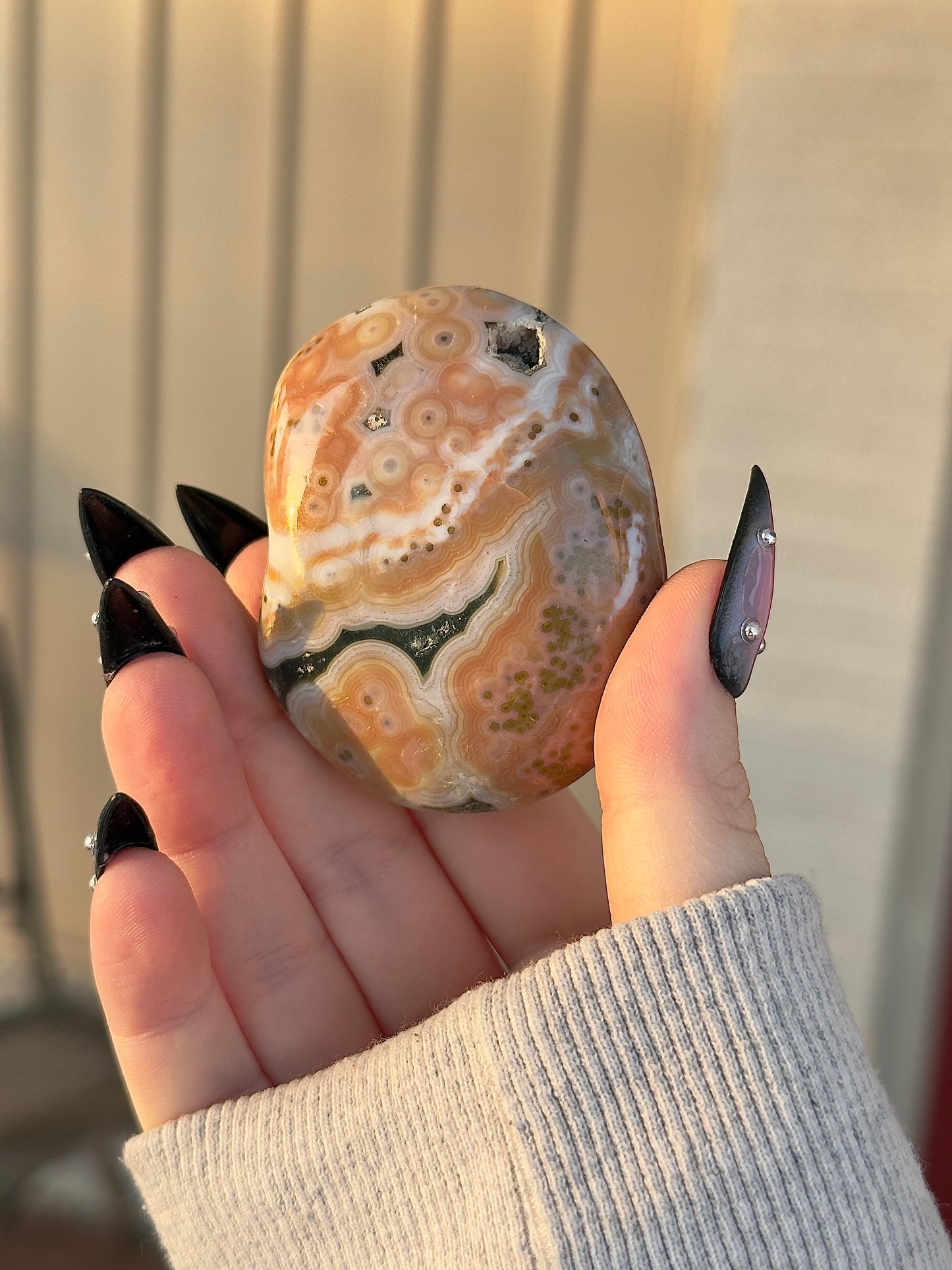8th vein ocean jasper palmstone