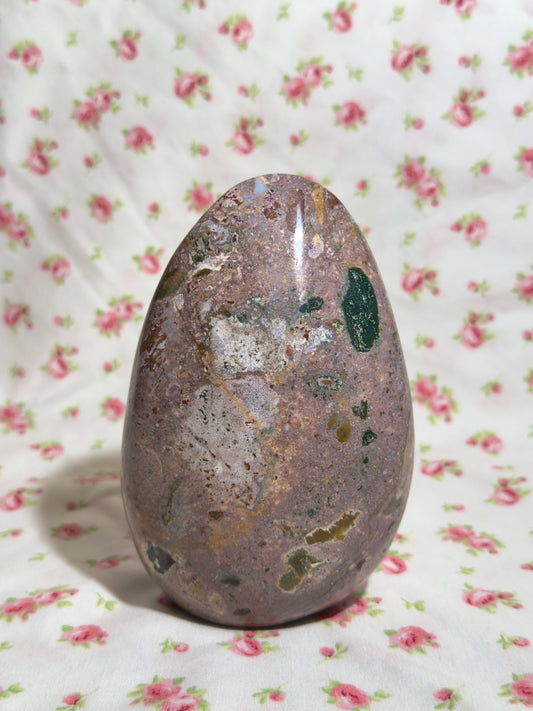 Pink Mosaic Sea Jasper Freeform