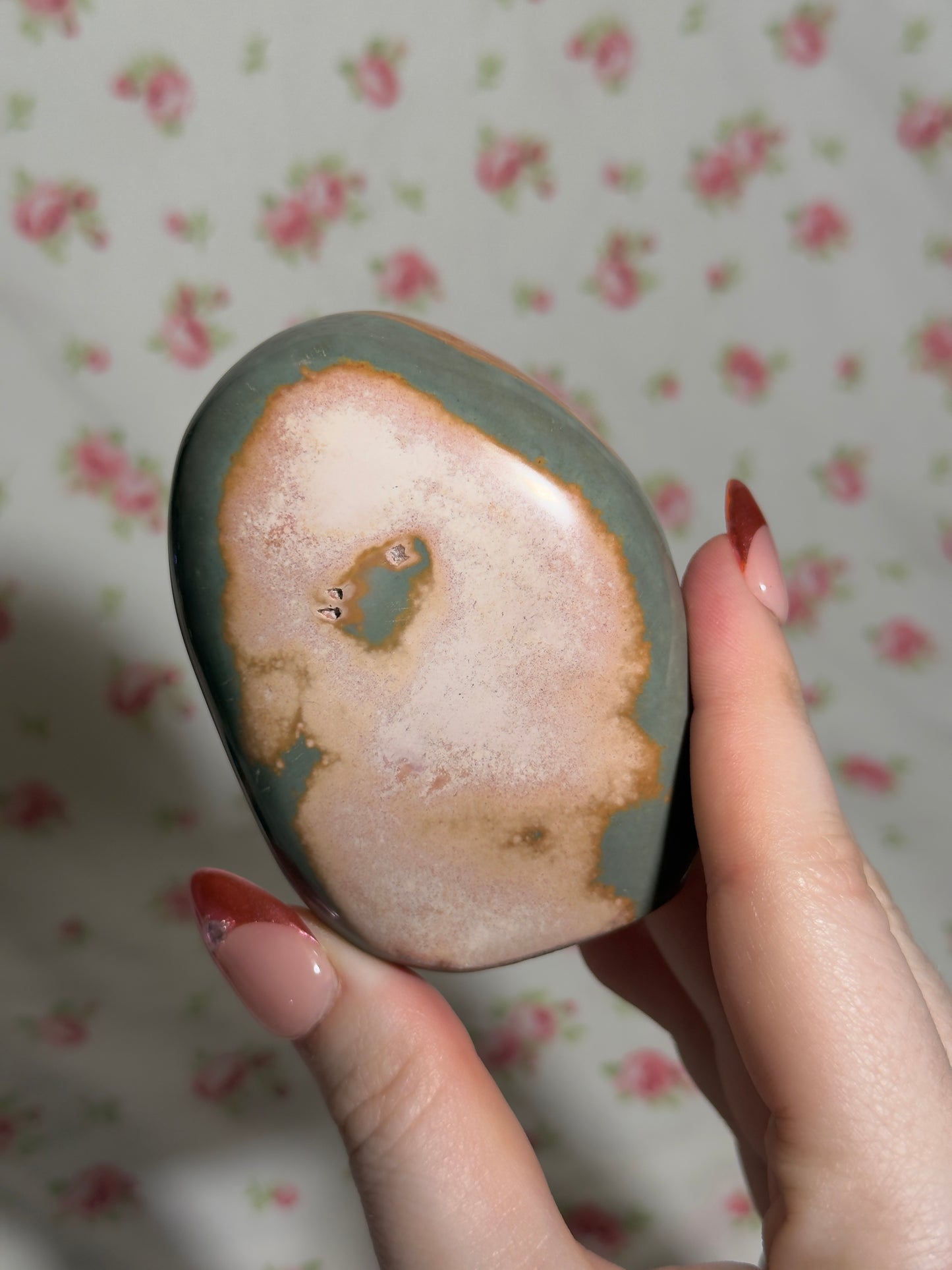 Baby Pink Polychome Jasper Freeform