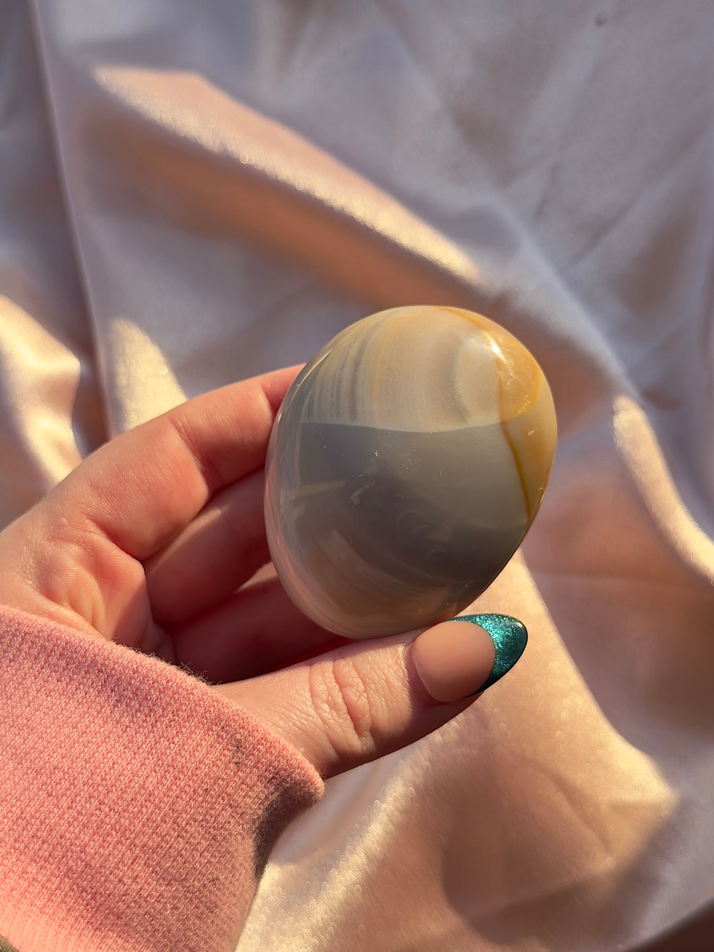 Zebra Jasper Palmstone