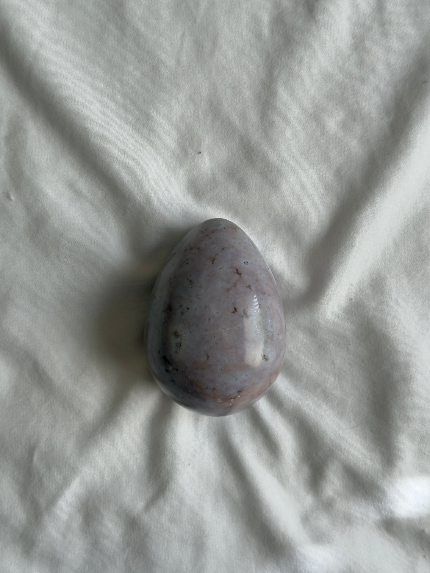 Pink Sea Jasper Egg