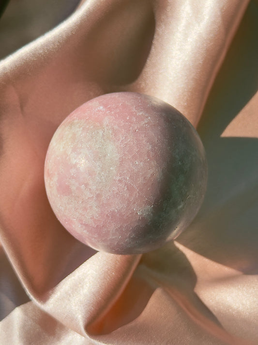 Yummy Pink Opal Sphere