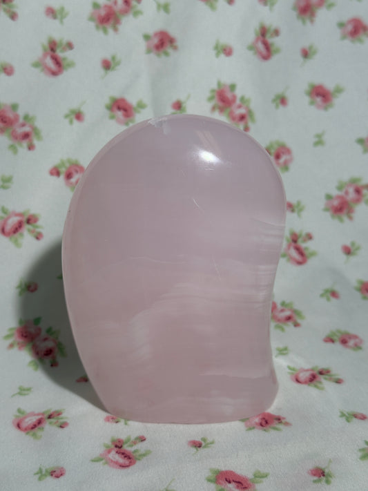 Pink Mangano Calcite Freeform