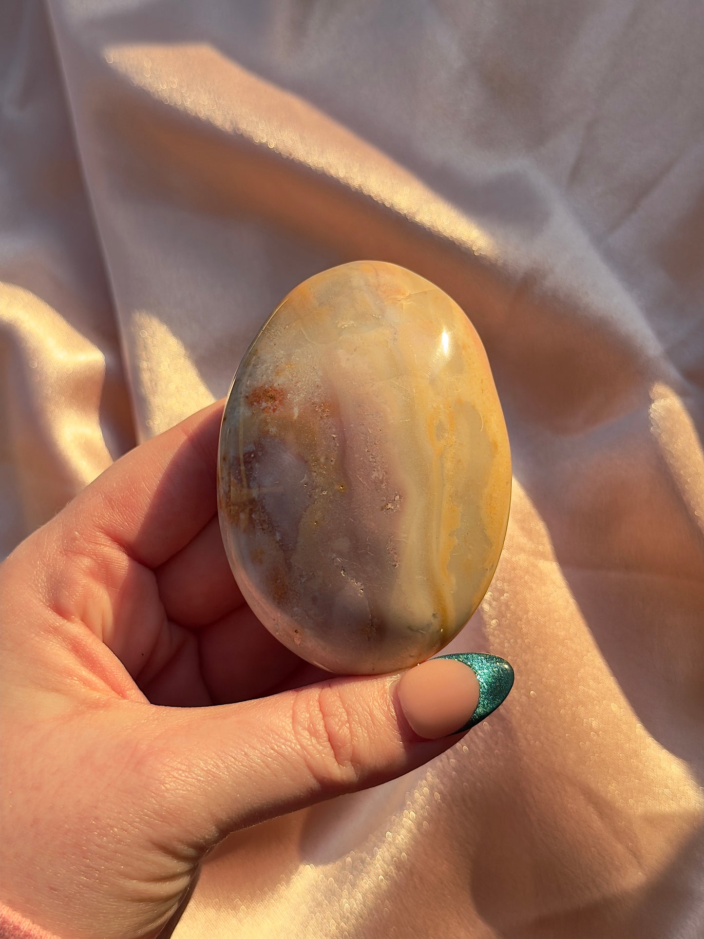 Zebra Jasper Palmstone