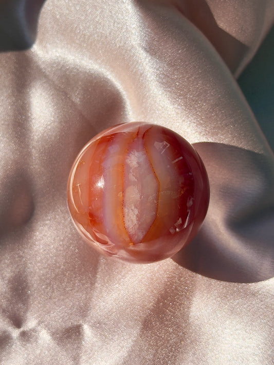 Unique Carnelian Sphere
