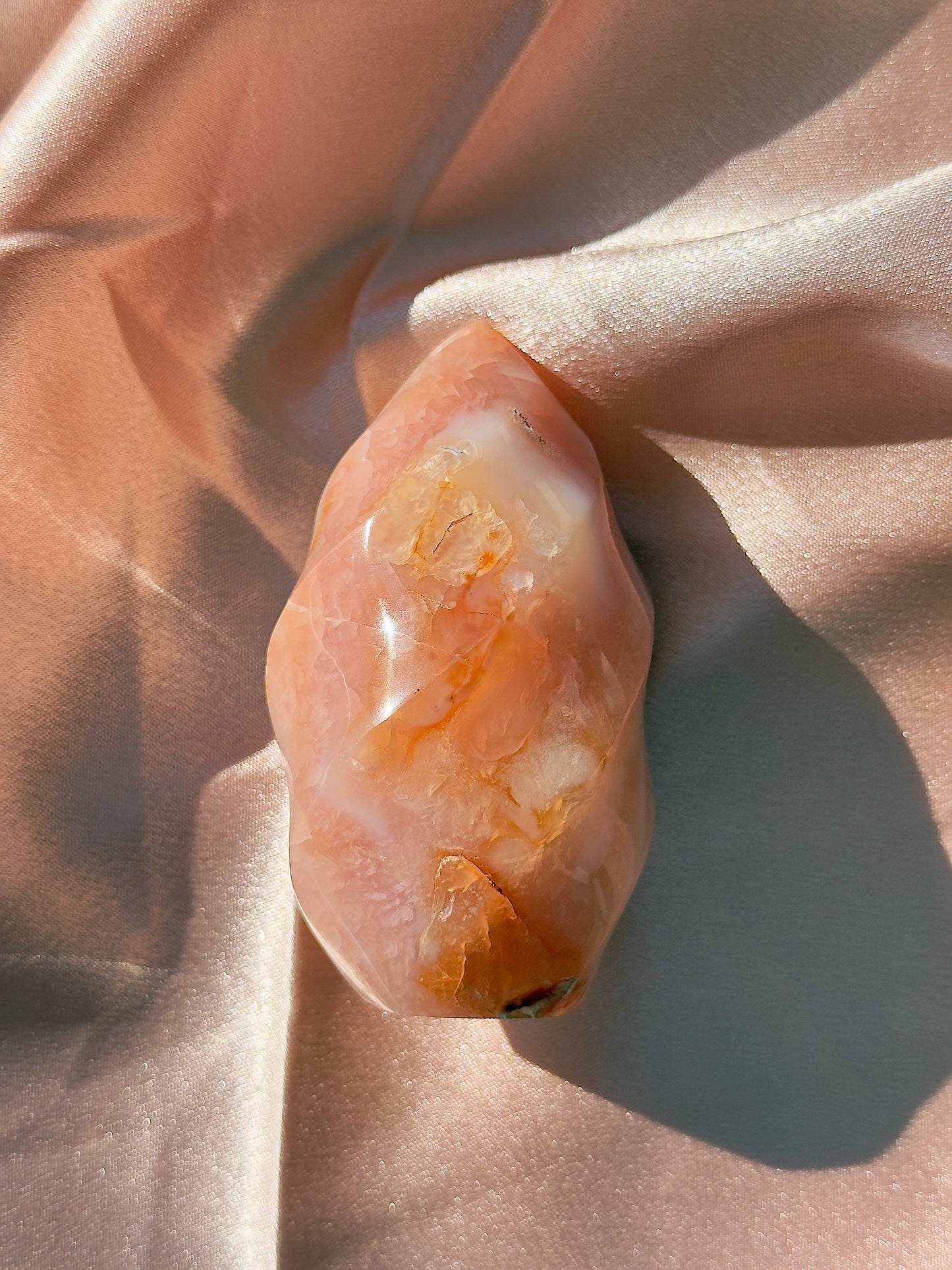 Pink Toned Orca x Carnelian Flame