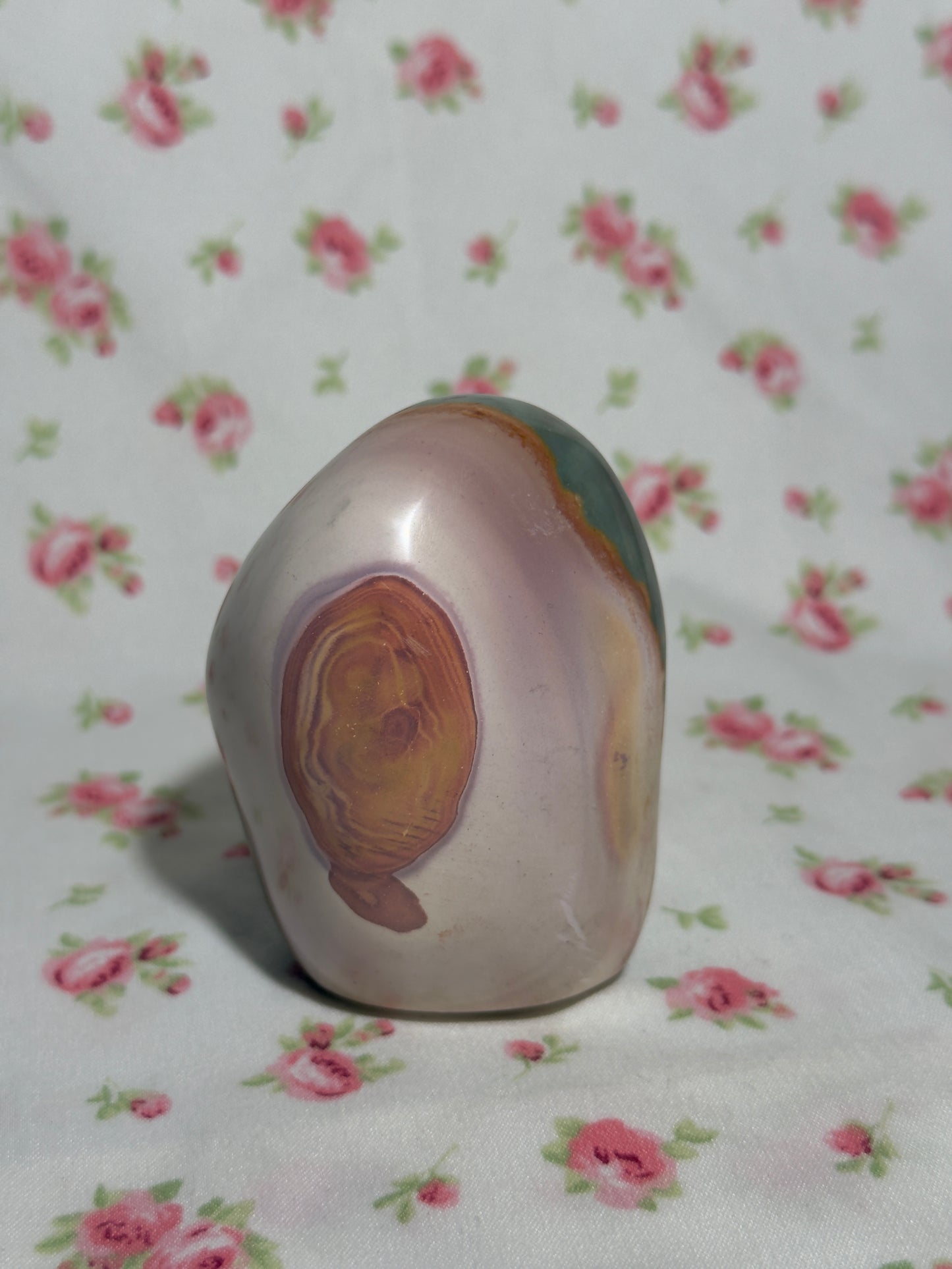 Baby Pink Polychome Jasper Freeform